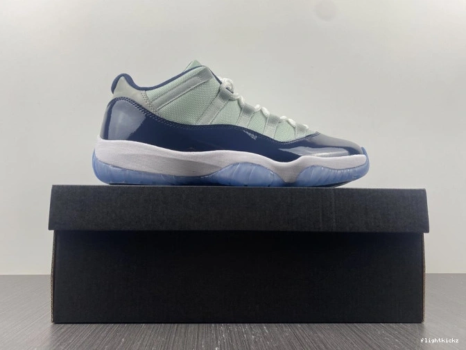 528895-007 11 Jordan Retro Air Georgetown Low 0809